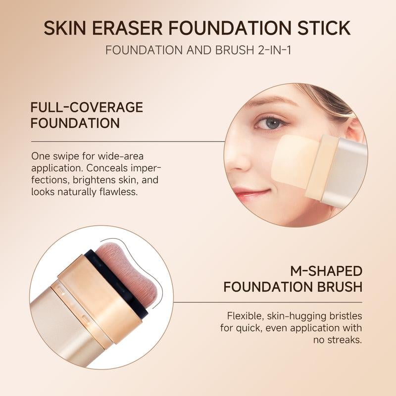 🔥✨Luminous Dual-Ended Concealer Foundation Stick