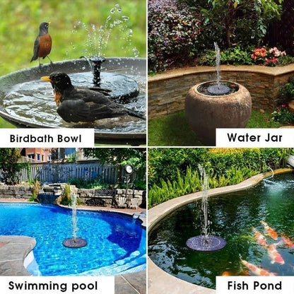 🎉Limited Time 49% OFF ! -🐦️Solar-Powered Bird Fountain Kit