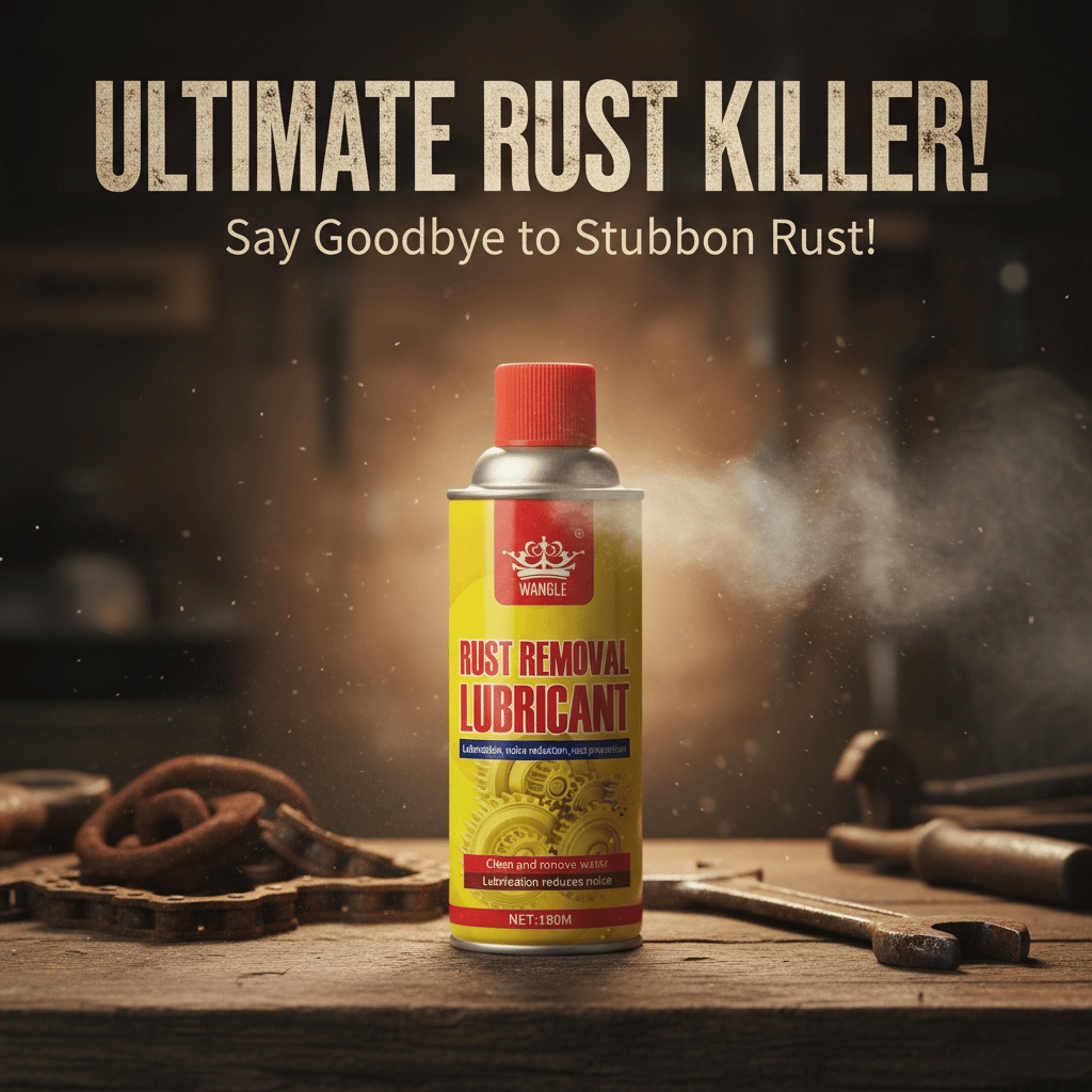 🏆Anti-Rust Lubricant Spray & Rust Remover