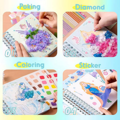 Magic Princess Craft Set 🎀 Jar Melo 4-in-1 Creative Fun!