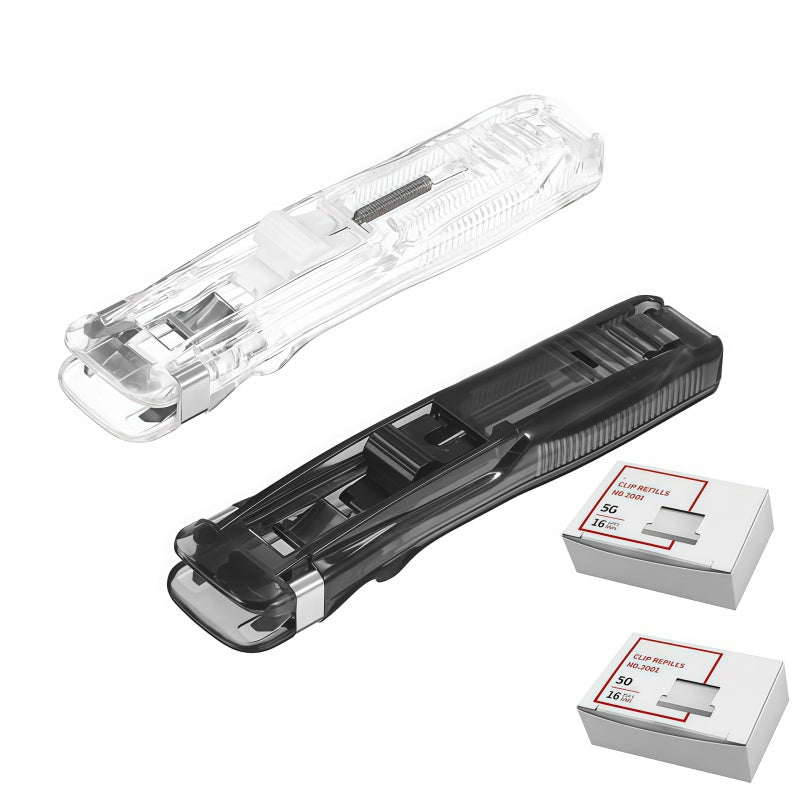 Portable Binder Clip Stapler