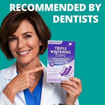 Viralaluna™ Purple Teeth Whitening Strips