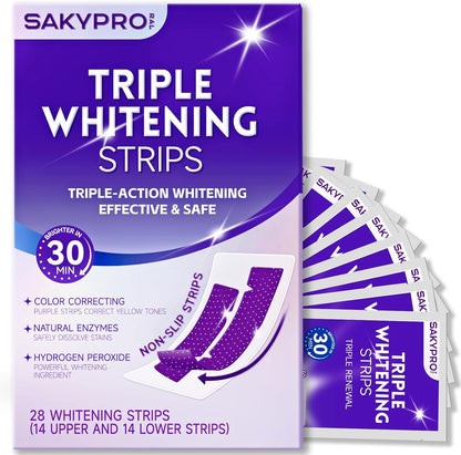 Viralaluna™ Purple Teeth Whitening Strips