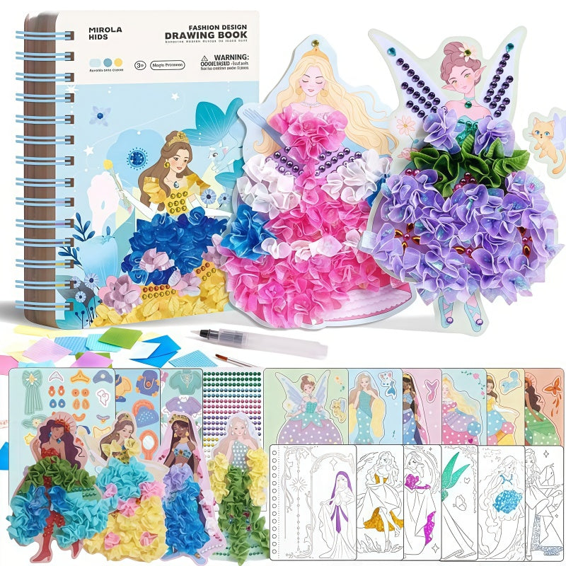 Magic Princess Craft Set 🎀 Jar Melo 4-in-1 Creative Fun!