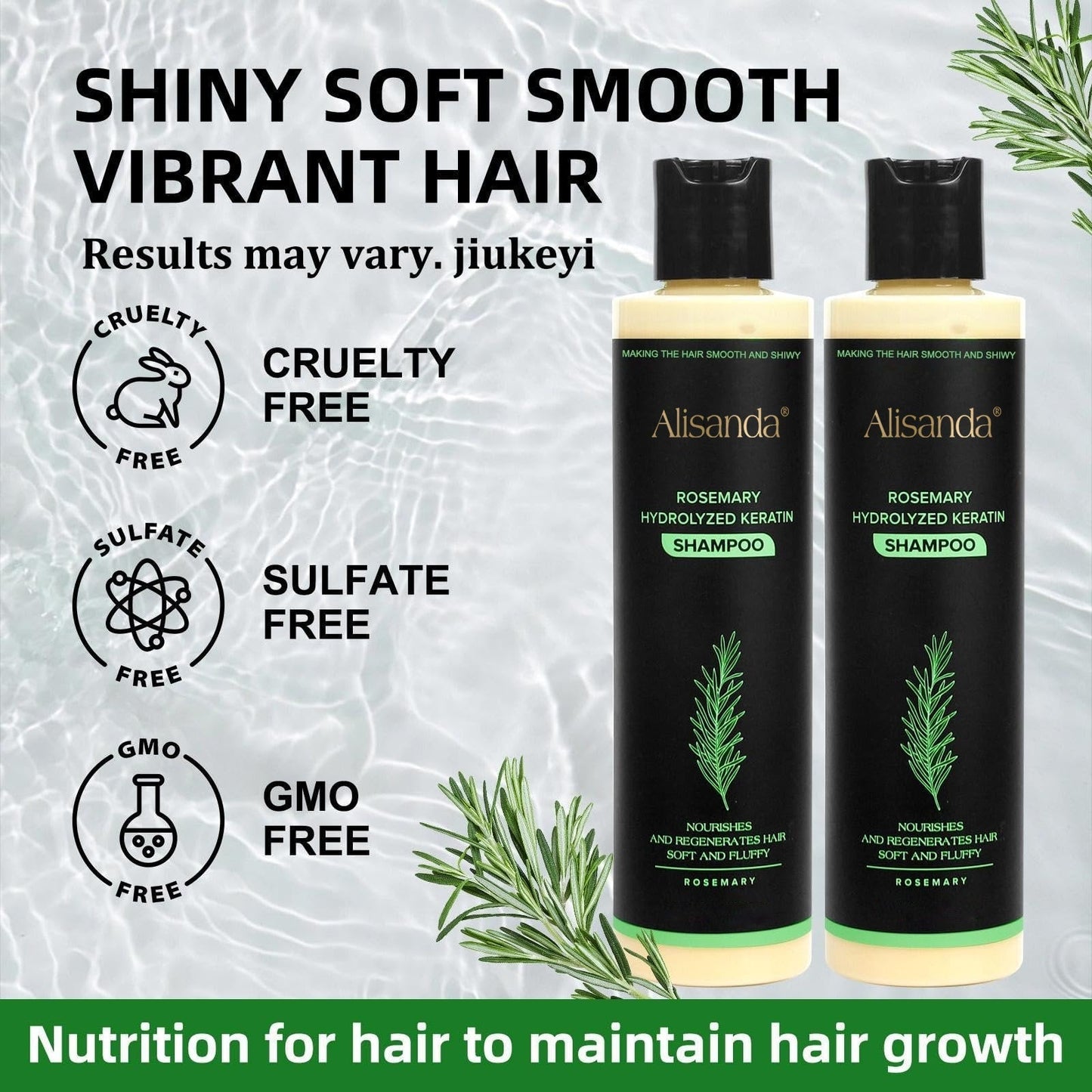 🔥LAST DAY 50% OFF - 🌿Alisanda® Organic Rosemary Hair Growth Shampoo