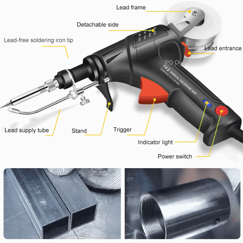 🔥LAST DAY SALE 60% OFF🔥German-Precision Internally heated industrial laser welding tools