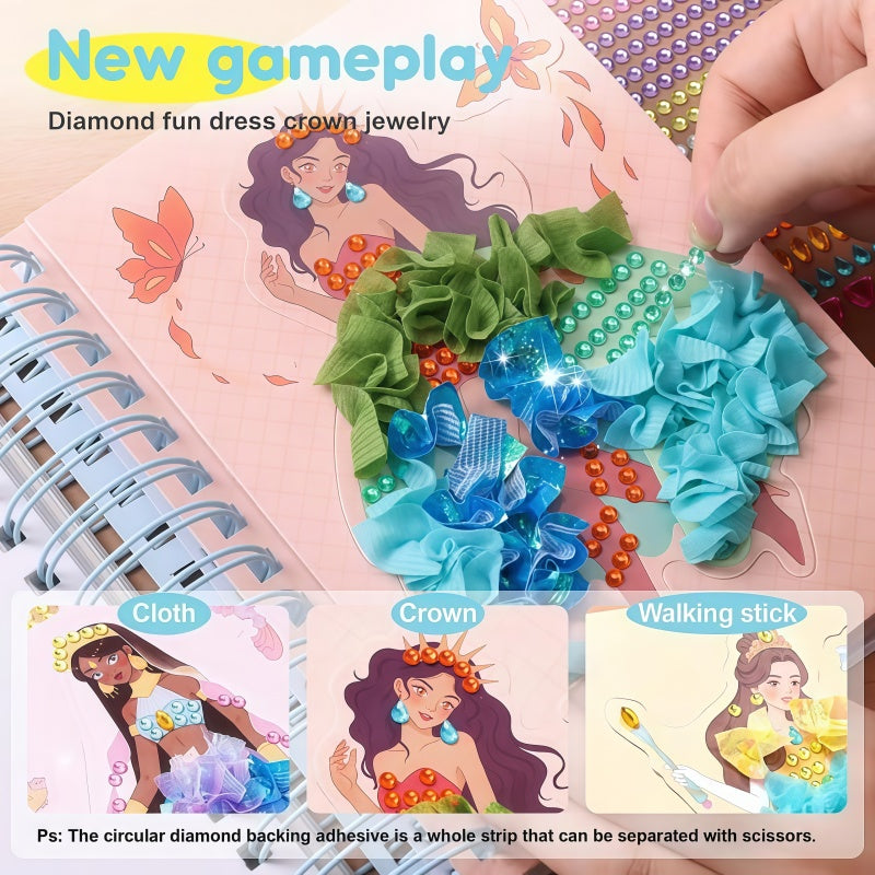 Magic Princess Craft Set 🎀 Jar Melo 4-in-1 Creative Fun!