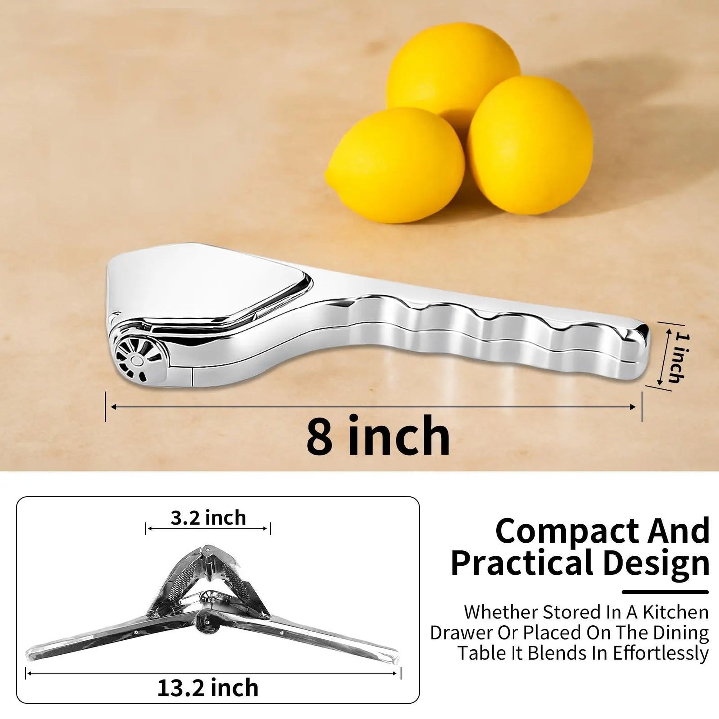 Stainless Steel Citrus Squeezer