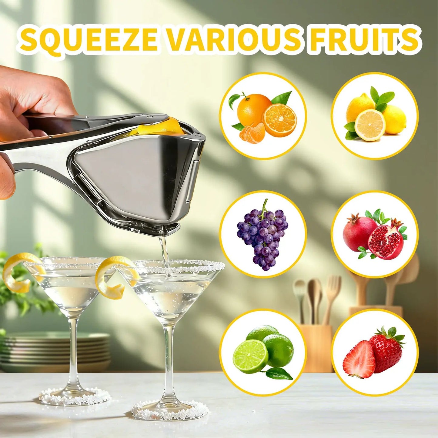 Stainless Steel Citrus Squeezer
